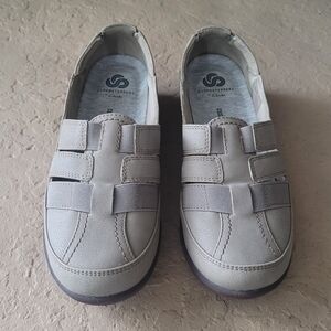 Cloudsteppers by Clarks Slip-on Shoes Sillian Stork Sand Women's US 9.5
